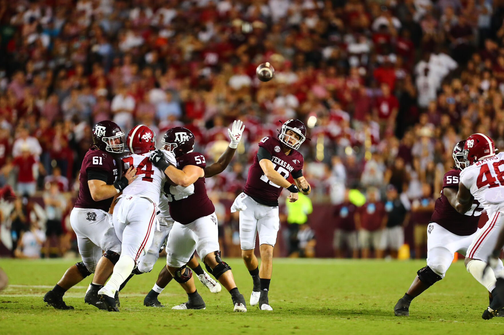 Texas A&M vs. Alabama